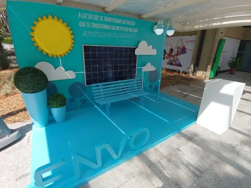 painel para eventos corporativos