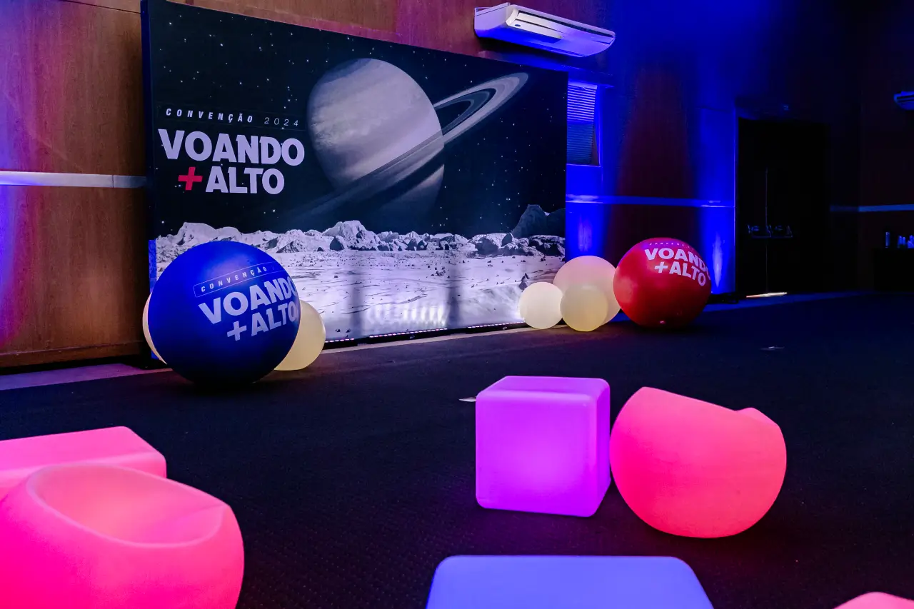 painel para eventos corporativos