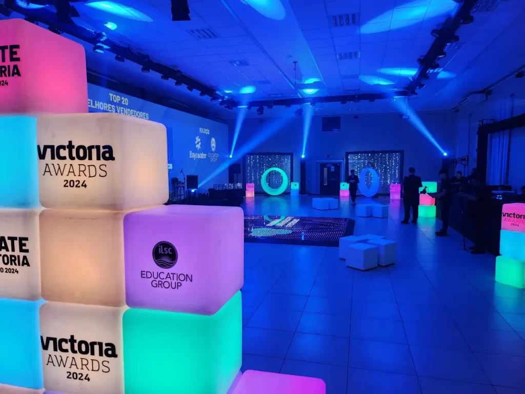 painel para eventos corporativos