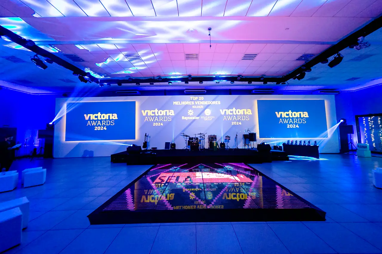 iluminação para eventos corporativos